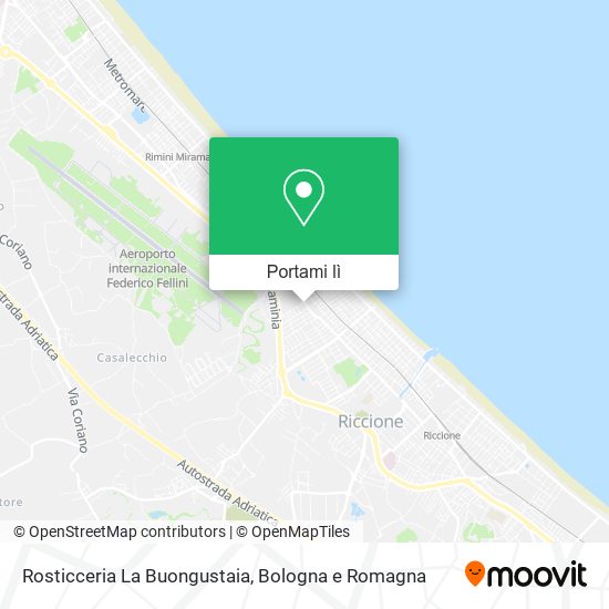 Mappa Rosticceria La Buongustaia