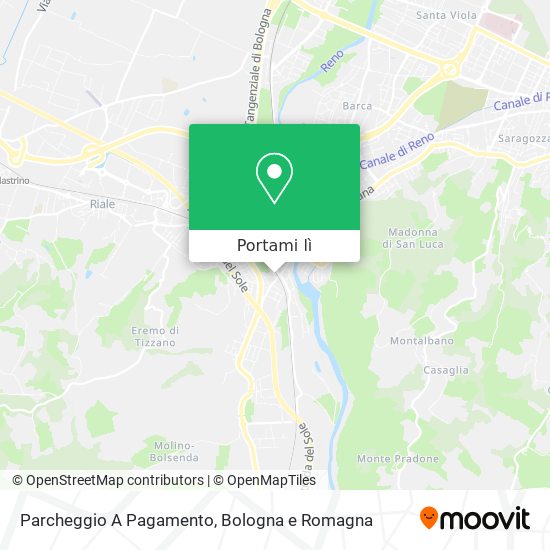 Mappa Parcheggio A Pagamento