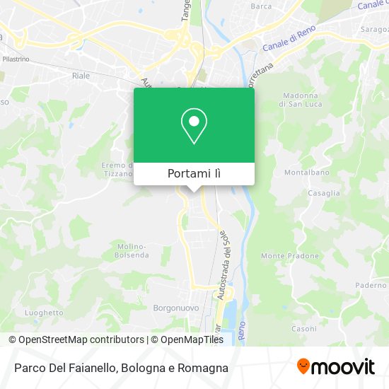 Mappa Parco Del Faianello