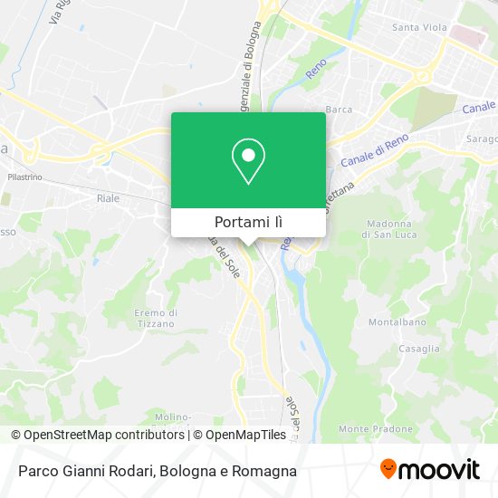 Mappa Parco Gianni Rodari