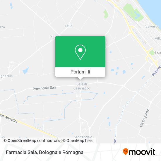 Mappa Farmacia Sala