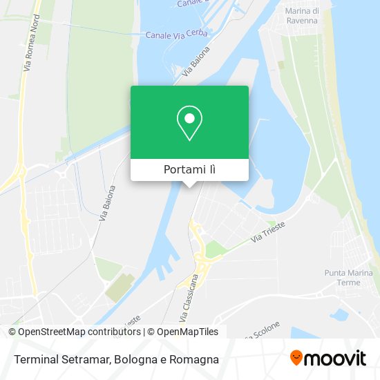 Mappa Terminal Setramar