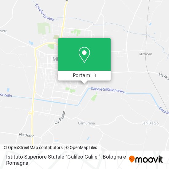 Mappa Istituto Superiore Statale “Galileo Galilei”