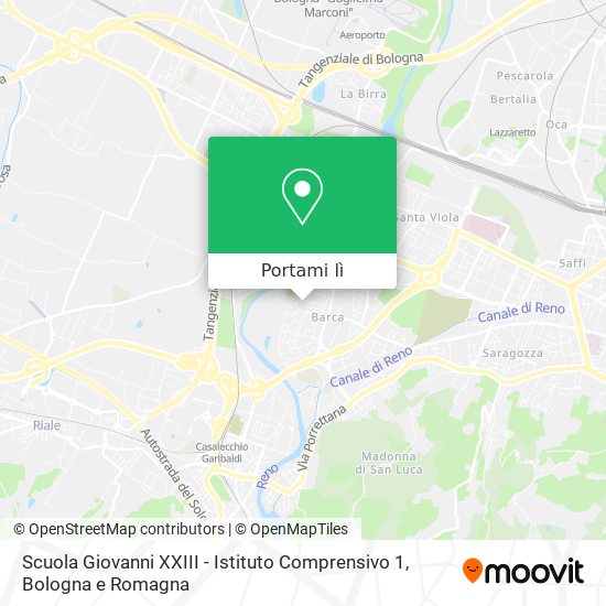 Mappa Scuola Giovanni XXIII - Istituto Comprensivo 1