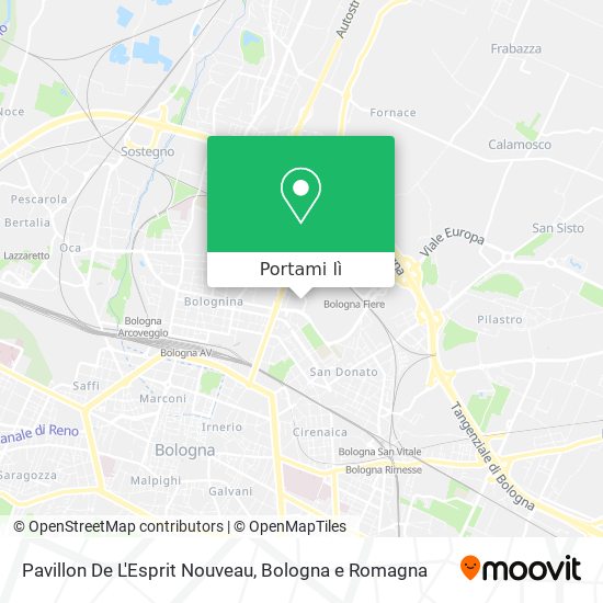 Mappa Pavillon De L'Esprit Nouveau