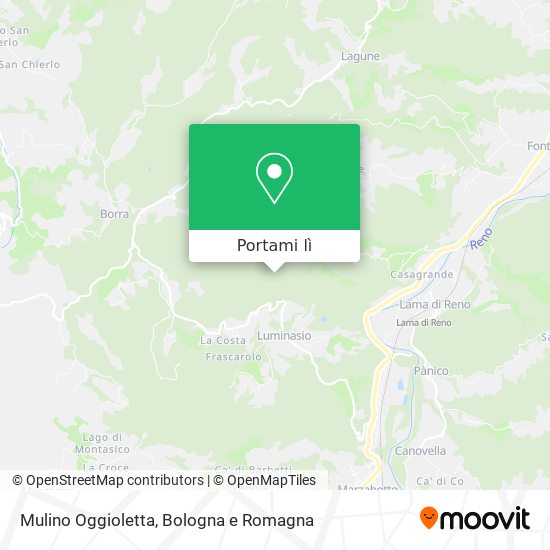 Mappa Mulino Oggioletta