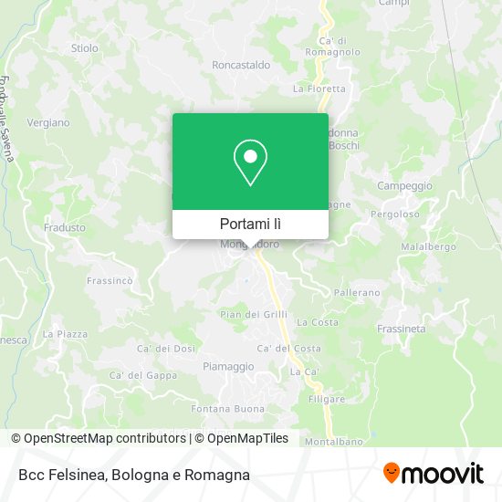Mappa Bcc Felsinea