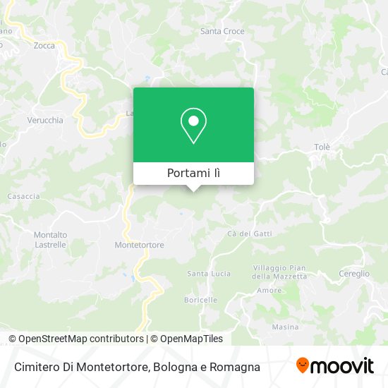 Mappa Cimitero Di Montetortore