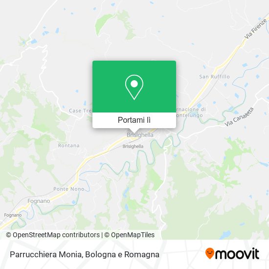 Mappa Parrucchiera Monia