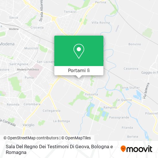 Mappa Sala Del Regno Dei Testimoni Di Geova