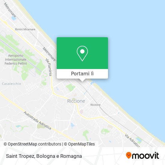 Mappa Saint Tropez