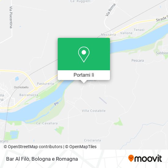Mappa Bar Al Filò