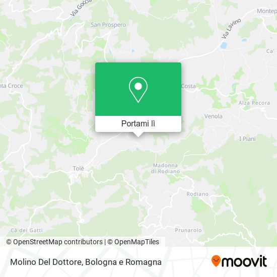 Mappa Molino Del Dottore