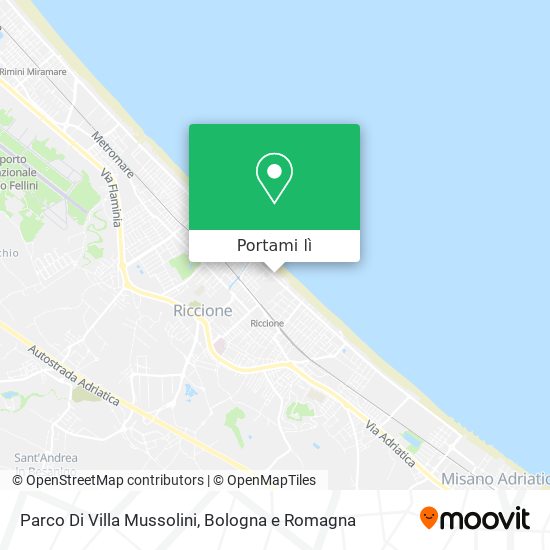Mappa Parco Di Villa Mussolini