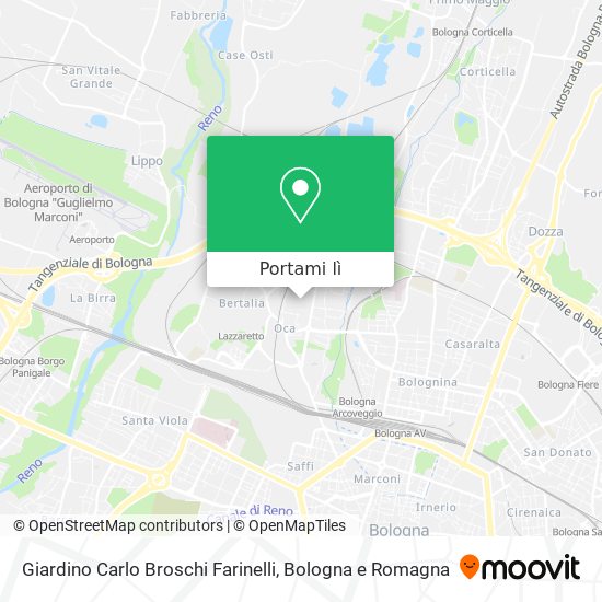 Mappa Giardino Carlo Broschi Farinelli