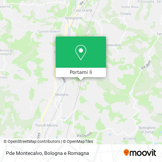 Mappa Pde Montecalvo