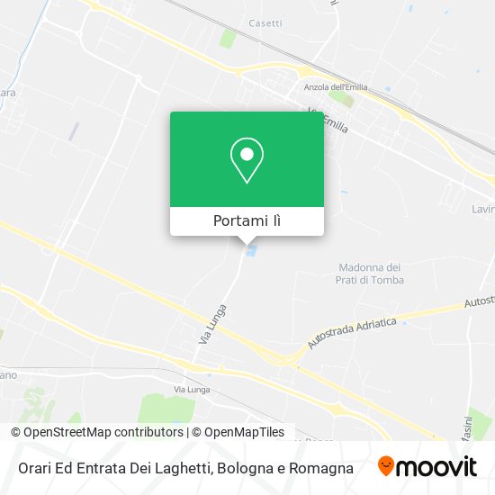 Mappa Orari Ed Entrata Dei Laghetti