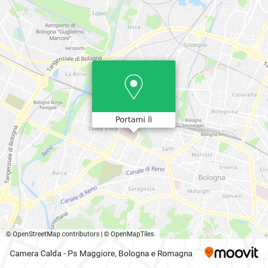 Mappa Camera Calda - Ps Maggiore