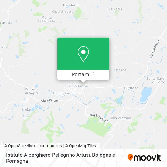 Mappa Istituto Alberghiero Pellegrino Artusi