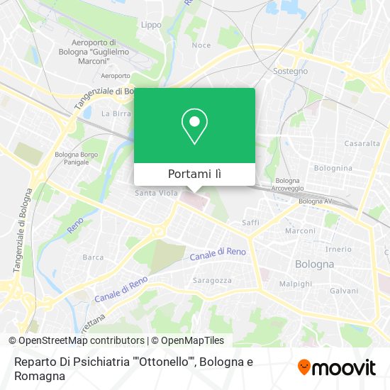 Mappa Reparto Di Psichiatria ""Ottonello""