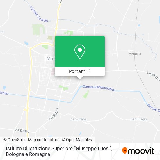 Mappa Istituto Di Istruzione Superiore “Giuseppe Luosi”