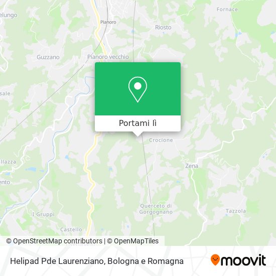 Mappa Helipad Pde Laurenziano