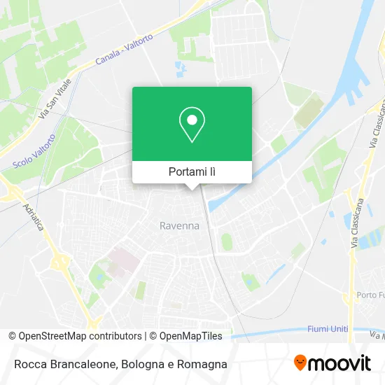 Mappa Rocca Brancaleone
