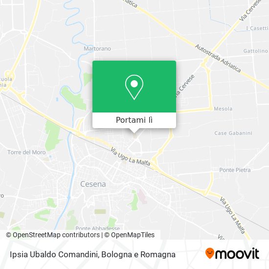 Mappa Ipsia Ubaldo Comandini