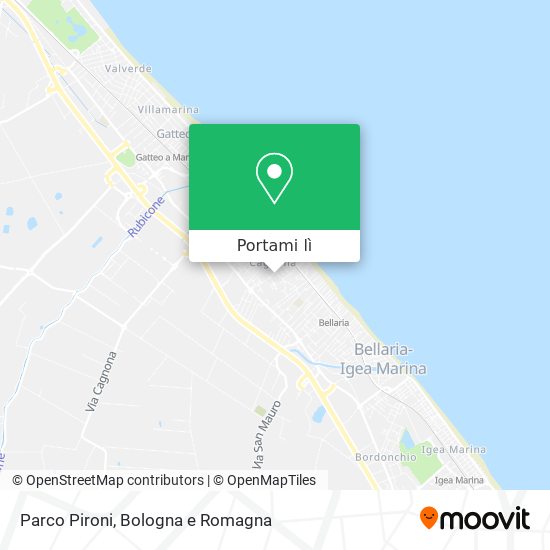 Mappa Parco Pironi