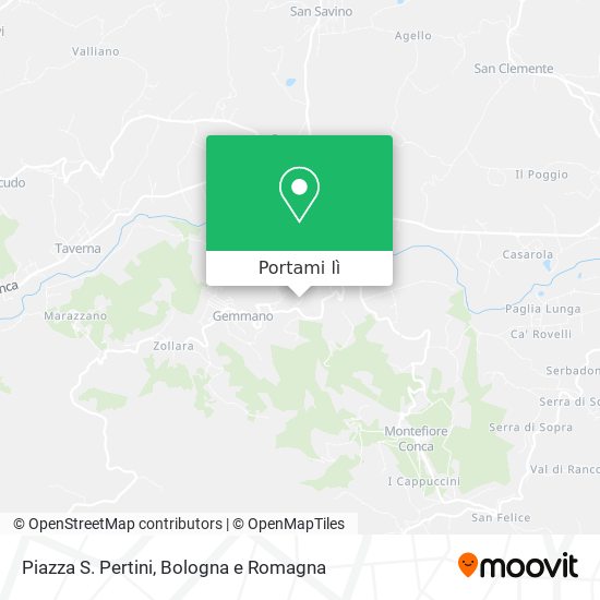 Mappa Piazza S. Pertini