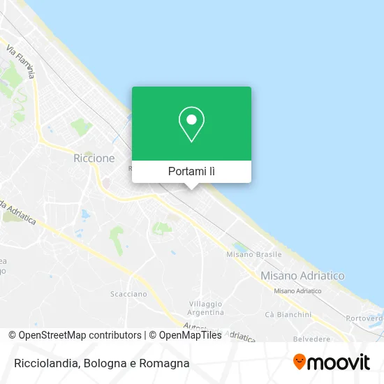 Mappa Ricciolandia
