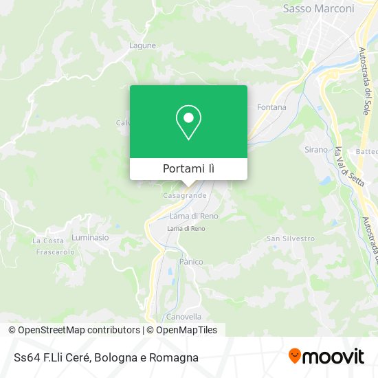 Mappa Ss64 F.Lli Ceré