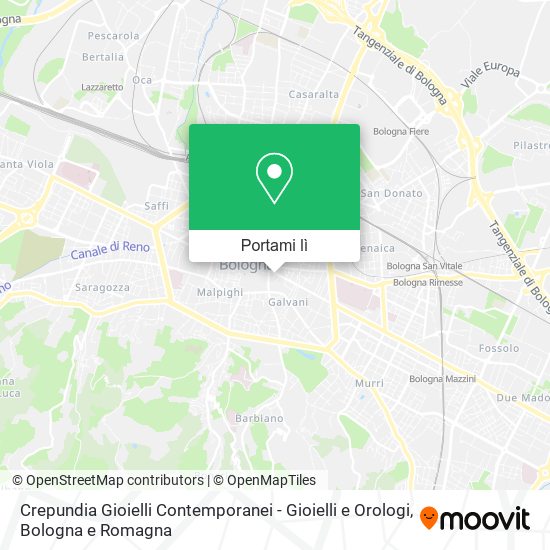 Mappa Crepundia Gioielli Contemporanei - Gioielli e Orologi