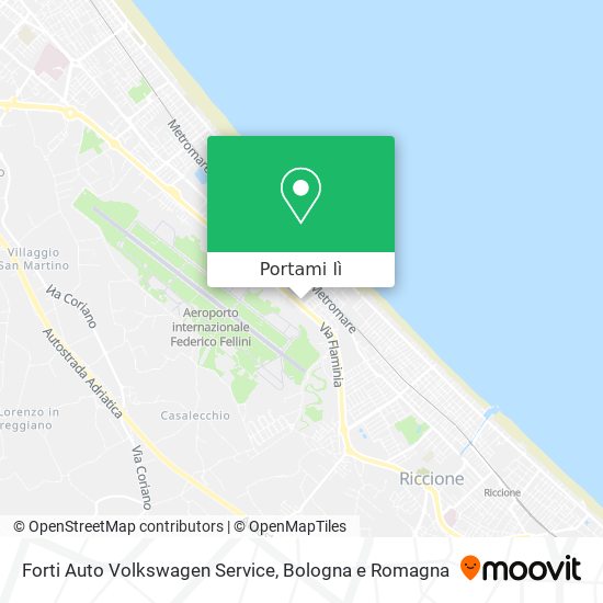 Mappa Forti Auto Volkswagen Service