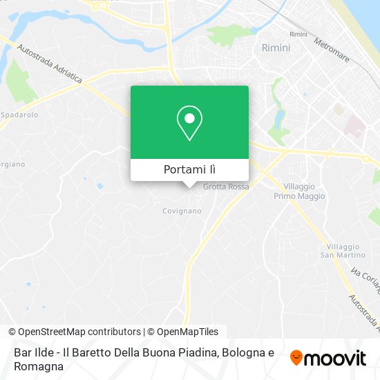 Mappa Bar Ilde - Il Baretto Della Buona Piadina