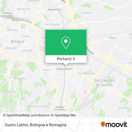 Mappa Gusto Latino