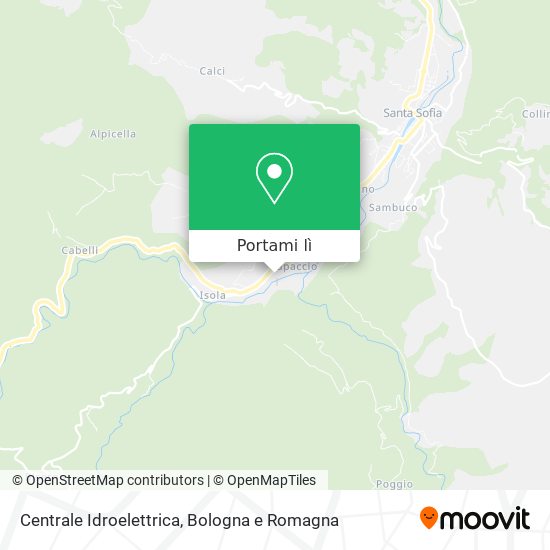 Mappa Centrale Idroelettrica