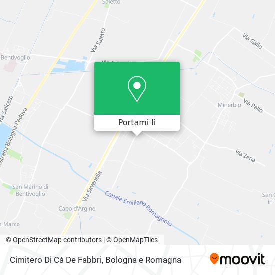 Mappa Cimitero Di Cà De Fabbri