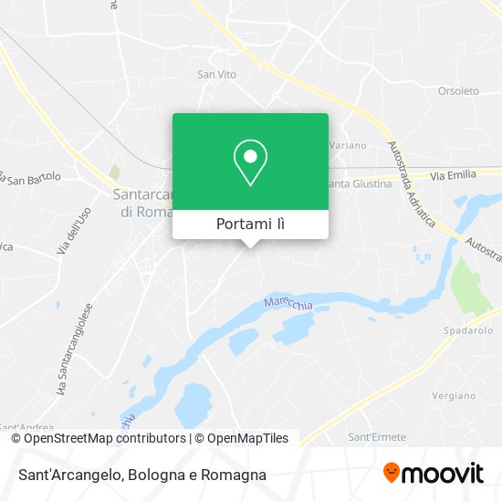 Mappa Sant'Arcangelo
