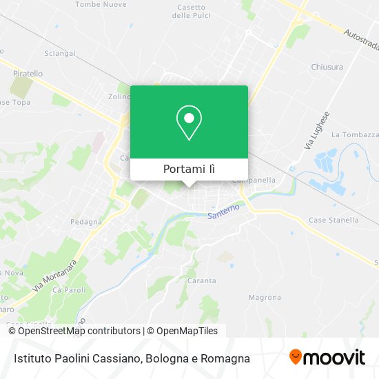 Mappa Istituto Paolini Cassiano