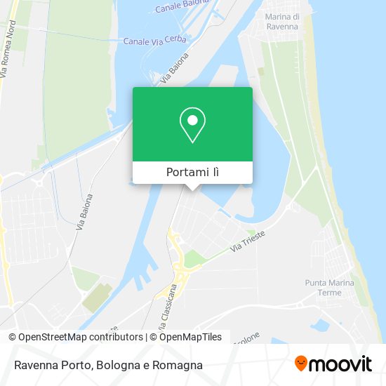Mappa Ravenna Porto