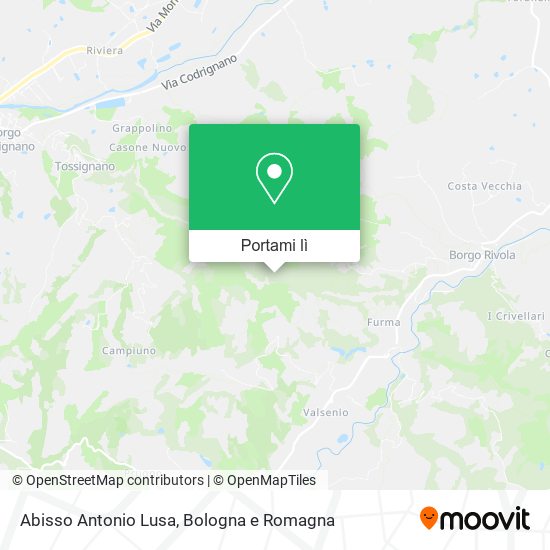 Mappa Abisso "A.Lusa"