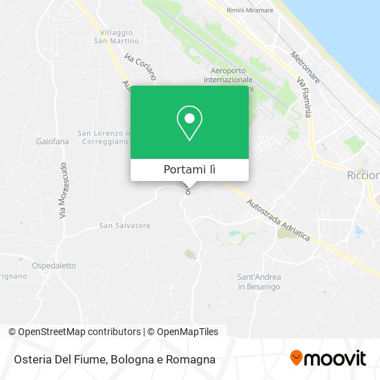 Mappa Osteria Del Fiume