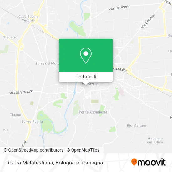 Mappa Rocca Malatestiana