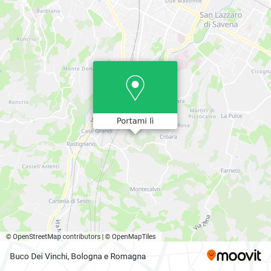 Mappa Buco Dei Vinchi