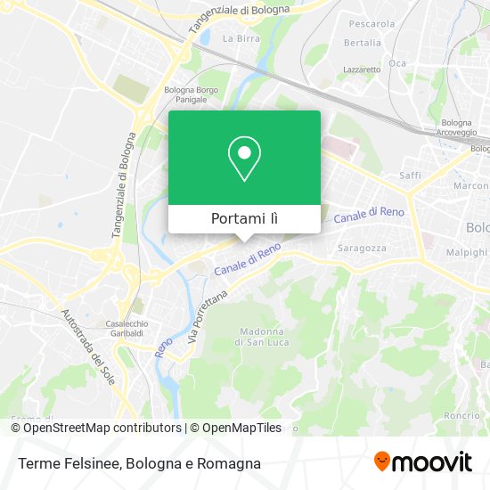 Mappa Terme Felsinee
