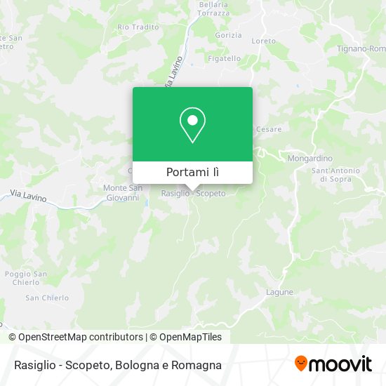 Mappa Rasiglio - Scopeto