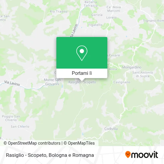 Mappa Rasiglio - Scopeto