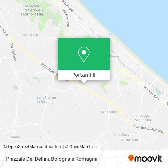 Mappa Piazzale Dei Delfini