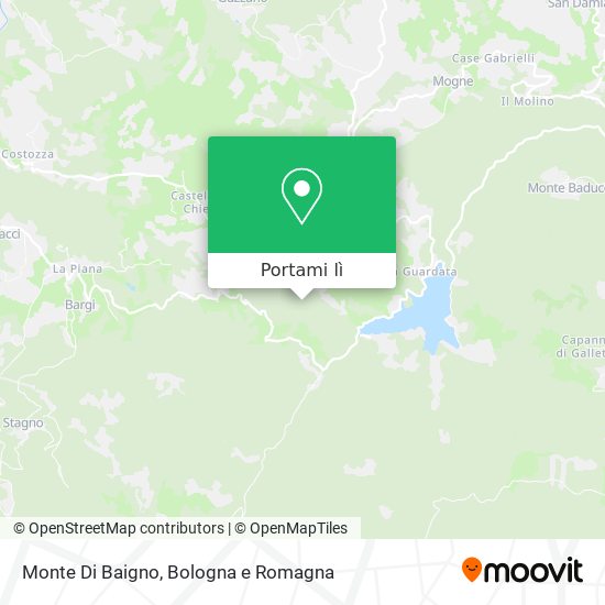 Mappa Monte Di Baigno